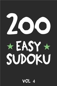 200 Easy Sudoku Vol 4