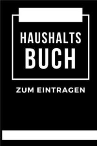 Haushalts Buch Zum Eintragen