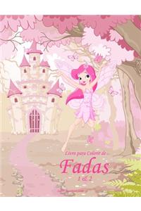 Livro para Colorir de Fadas 1 & 2
