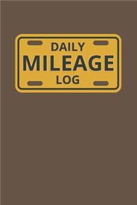 Daily Mileage Log