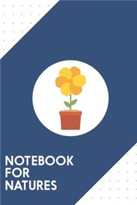Notebook for Natures