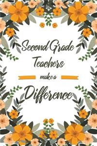 Second Grade Teachers Make A Difference