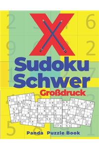 X Sudoku Schwer Großdruck