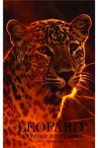 Leopard 5 x 8 Weekly 2020 Planner