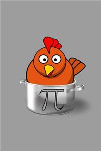 Fun Math Chicken Pot Pie Chicken Pot Pi Pun Notebook