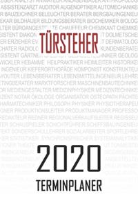 Türsteher - 2020 Terminplaner