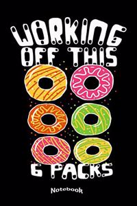 My Funny Workout & Donuts Notebook