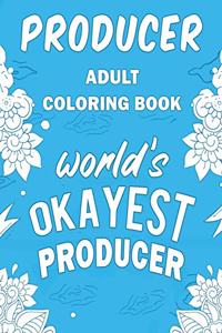 Producer Adult Coloring Book