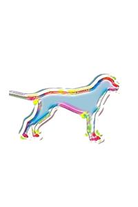 Dog Art themed Blank creative journal