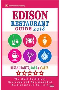 Edison Restaurant Guide 2018