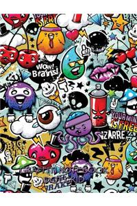 Graffiti Notebook Dot Grid