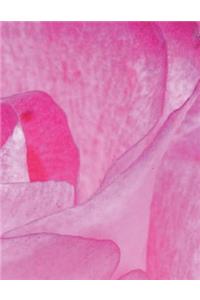 Rose Notebook Large Size 8.5 x 11 Ruled 150 Pages Softcover