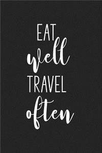 Eat Well Travel Often