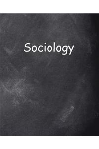 School Composition Sociology Chalkboard Style 130 Pages