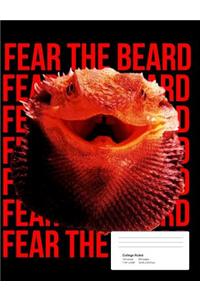 Bearded Dragon Lizard Iguana Composition Book