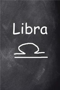 2019 Weekly Planner Libra Symbol Zodiac Sign Horoscope Chalkboard 134 Pages