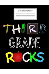 Third Grade Rocks Composition Notebook