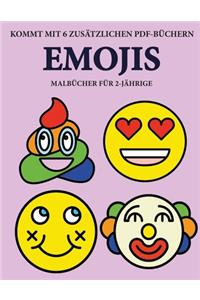 Malbücher für 2-Jährige (Emojis)