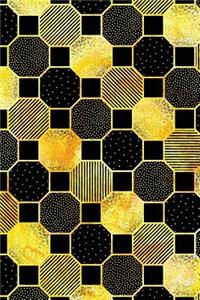 Journal Notebook Dotty Hexagon Pattern 6