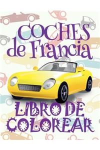 ? Coches de Francia ? Libro de Colorear Carros Colorear Niños 10 Años ? Libro de Colorear Niños