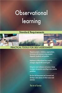 Observational learning Standard Requirements