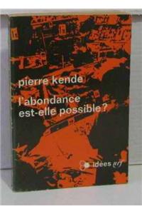 Abondance Est Elle Poss