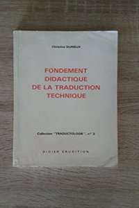 Fondement Didactique de la Traduction Technique