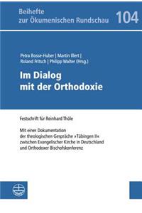 Im Dialog Mit Der Orthodoxie