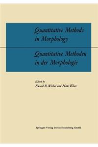 Quantitative Methods in Morphology / Quantitative Methoden in Der Morphologie