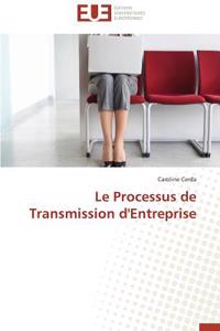 Le Processus de Transmission d'Entreprise