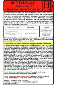 Blood Type Diet - Blood Type AB