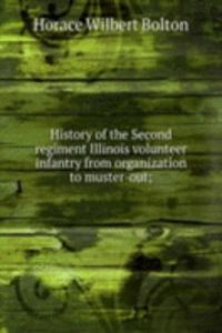 History of the Second regiment Illinois volunteer infantry from organization to muster-out;