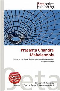 Prasanta Chandra Mahalanobis