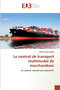 contrat de transport multimodal de marchandises