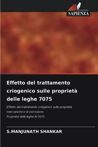 Effetto del trattamento criogenico sulle proprietà delle leghe 7075