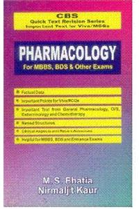 Pharmacology for MBBS, BDS and Other Exams