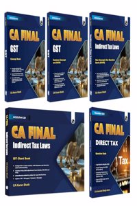 PW CA Final Group 2 Combo Set of 5 Books November 2025 & Onwards (Paperback, CA Karan Sheth, CA Jasmeet Singh, PW)