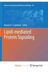 Lipid-mediated Protein Signaling