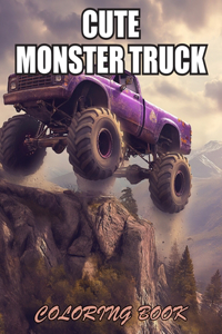 Cute Monster Truck Coloring Book