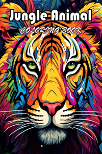 Jungle Animal Coloring Book