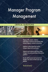 Manager Program Management Critical Questions Skills Assessment
