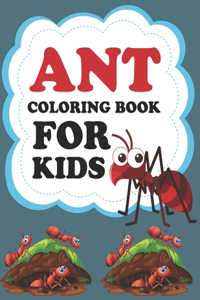 Ant Coloring Book For Kids
