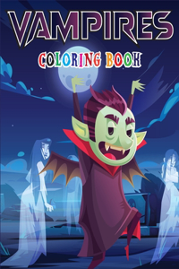 Vampires Coloring Book