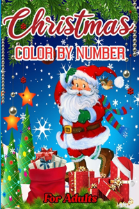 Christmas Color By Number For Adults
