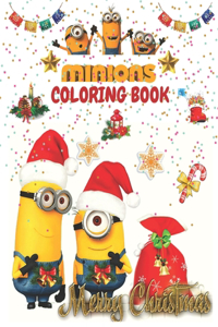 Minions Coloring book Merry Christmas