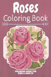 Roses Coloring Book