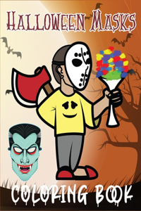 Halloween Masks Coloring Book