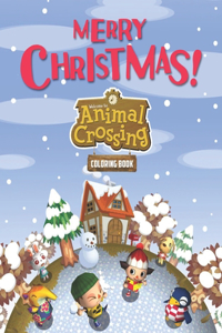 Merry Christmas Animal Crossing Coloring Book