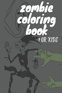 Zombie coloring book for kids