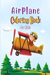 Airplane Coloring Book For Kids